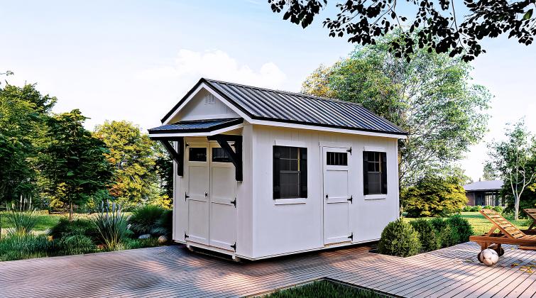 End wall awning